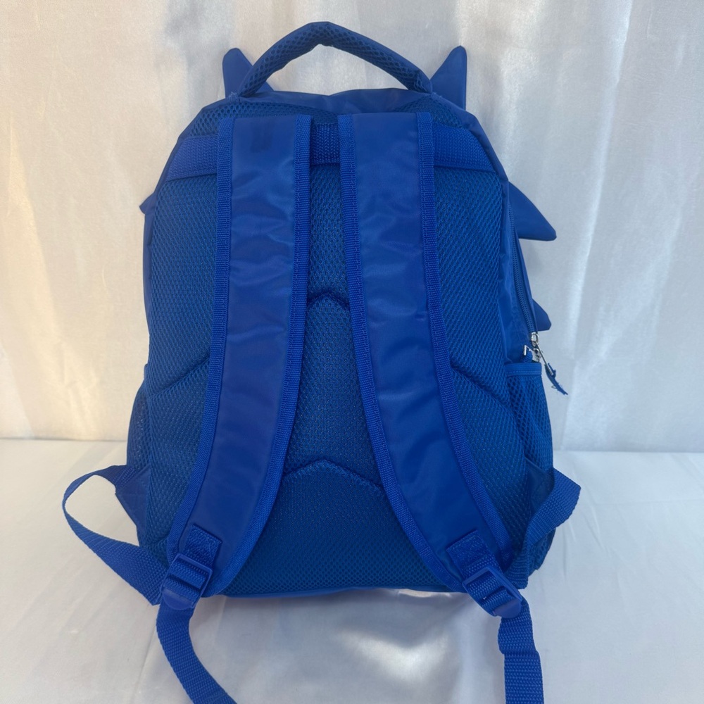 NWOT Sonic the Hedgehog Blue Character Student School Backpack - Picture 2 of 12